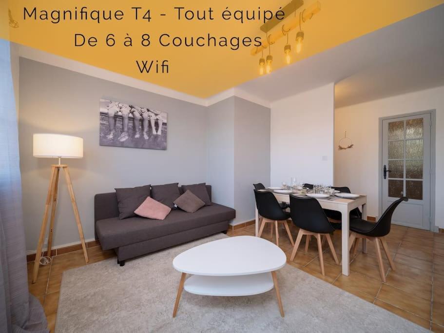 Appartement Tout Equipe Traversant 6 A 8 Couchages Marseille Extérieur photo
